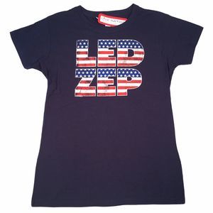 Led Zeppelin T-Shirt Stars Stripes XL NWT